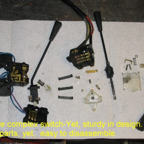 Disassembled Switch