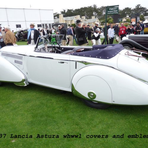 1937 Lancia Astura At Car Show