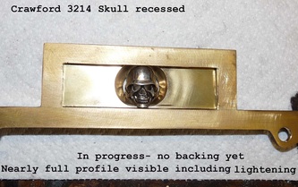 Crawford 3214 Skull Recessed
